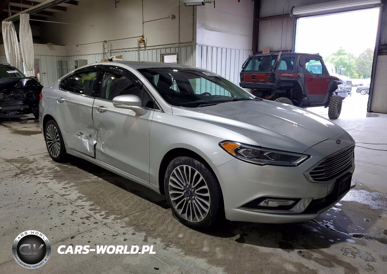 2017 Ford Fusion Titanium VIN:3FA6P0D94HR225148 - 4