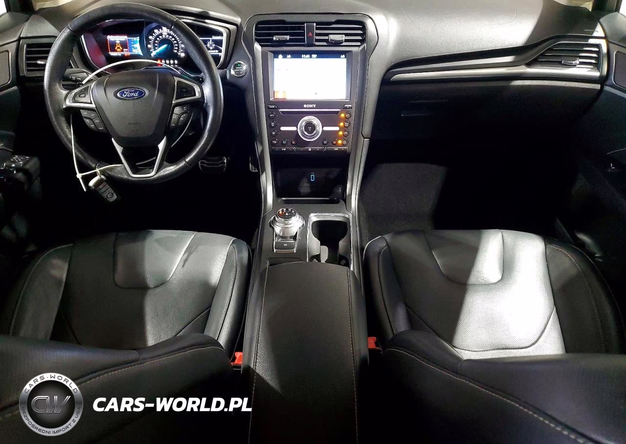 2017 Ford Fusion Titanium VIN:3FA6P0D94HR225148 - 8