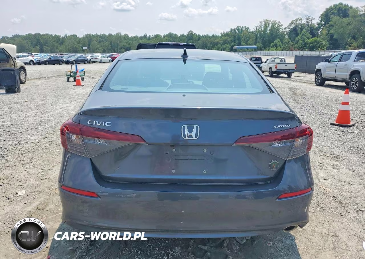2025 Honda Civic Sport VIN:2HGFE2F52SH524860 - 6