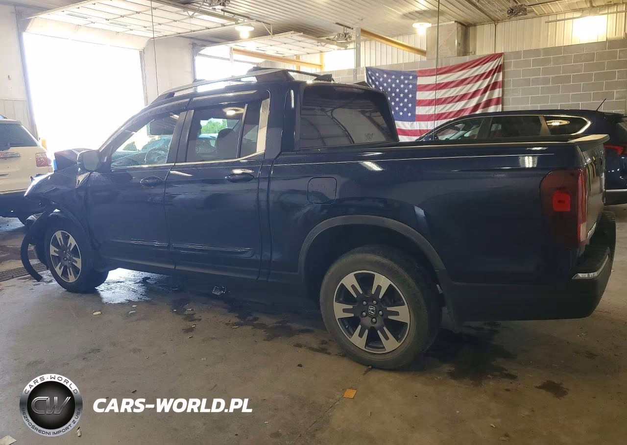 2017 Honda Ridgeline Rtl VIN:5FPYK3F56HB006181 - 2