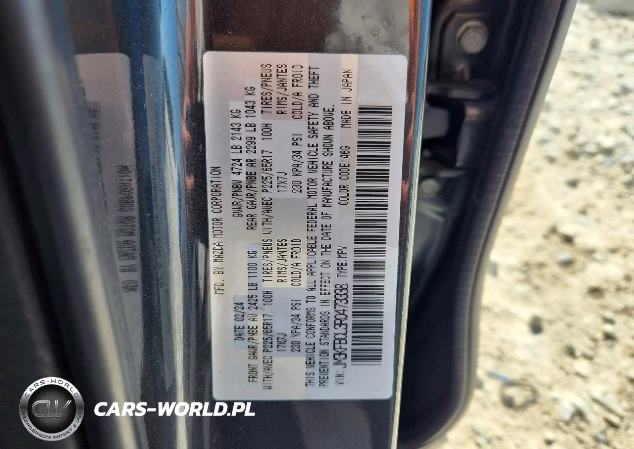 2024 Mazda Cx-5 Preferred VIN:JM3KFBCL3R0473338 - 13