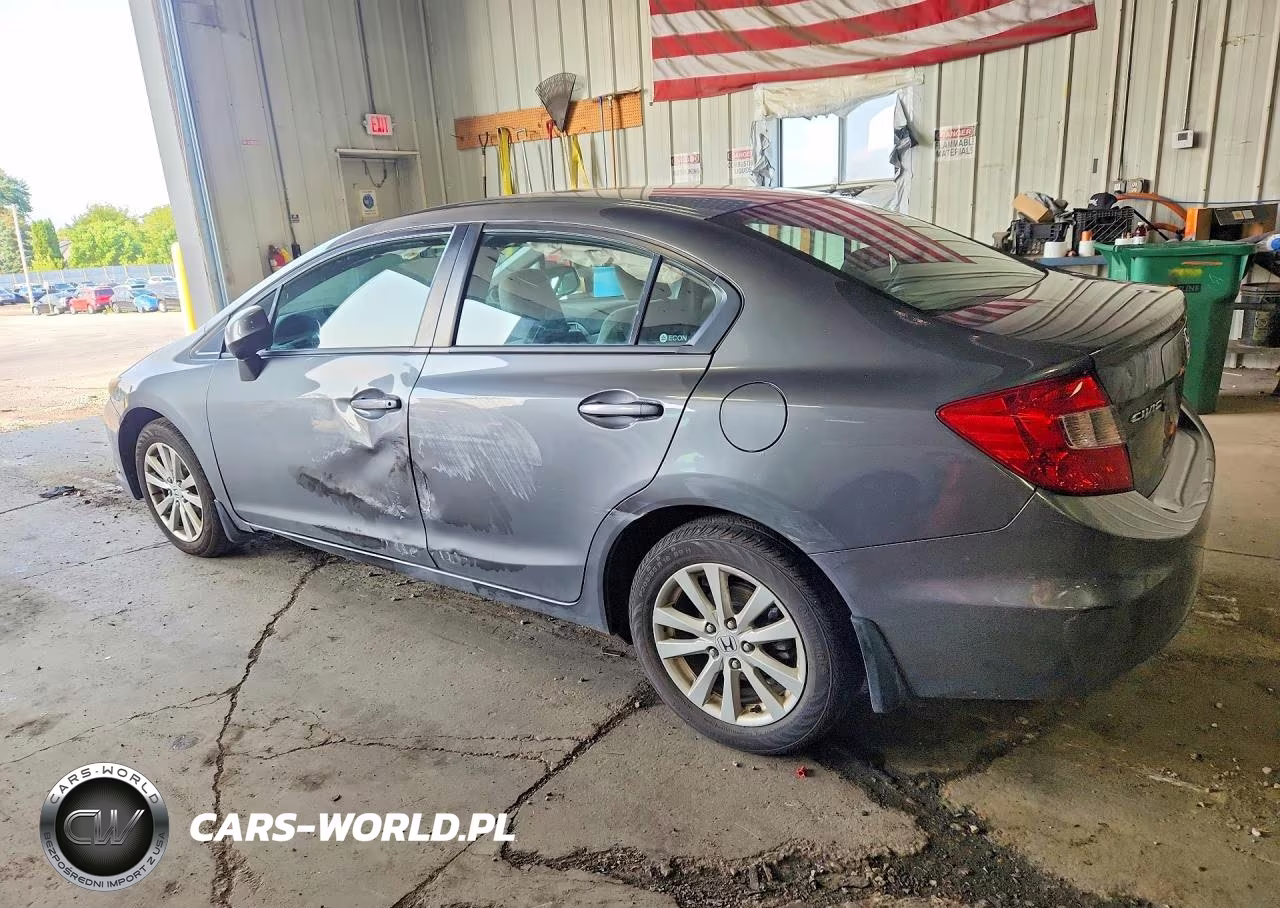 2012 Honda Civic Ex VIN:19XFB2F88CE019890 - 2