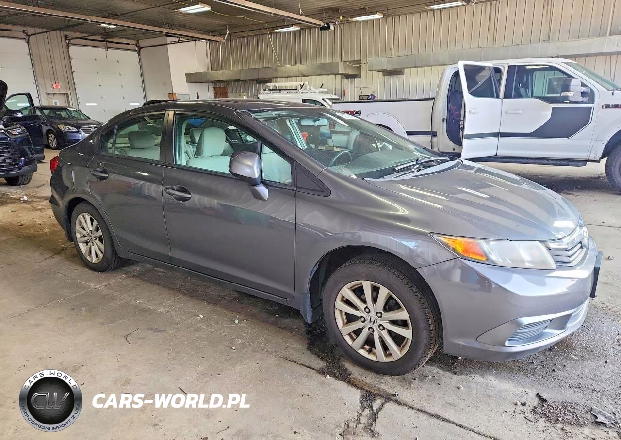 2012 Honda Civic Ex VIN:19XFB2F88CE019890 - 4