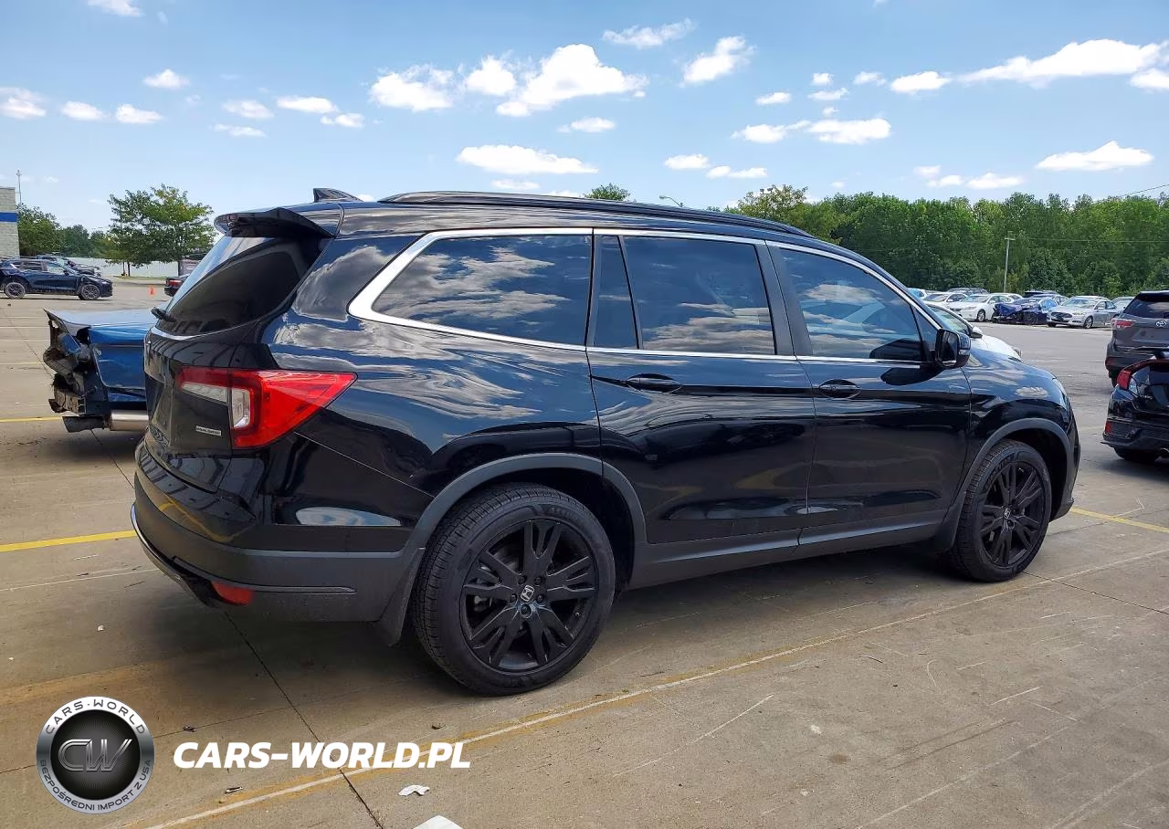 2021 Honda Pilot Se VIN:5FNYF5H20MB022141 - 3