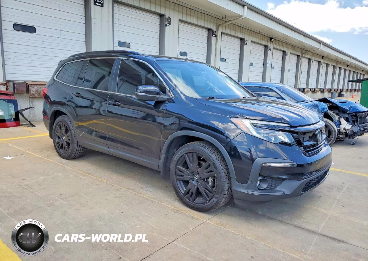 2021 Honda Pilot Se VIN:5FNYF5H20MB022141 - 4