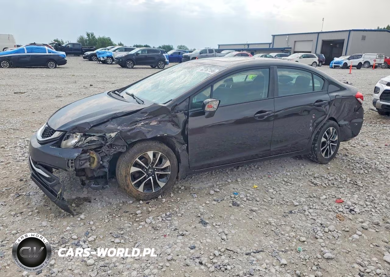 2014 Honda Civic Ex VIN:2HGFB2F86EH513125 - 1