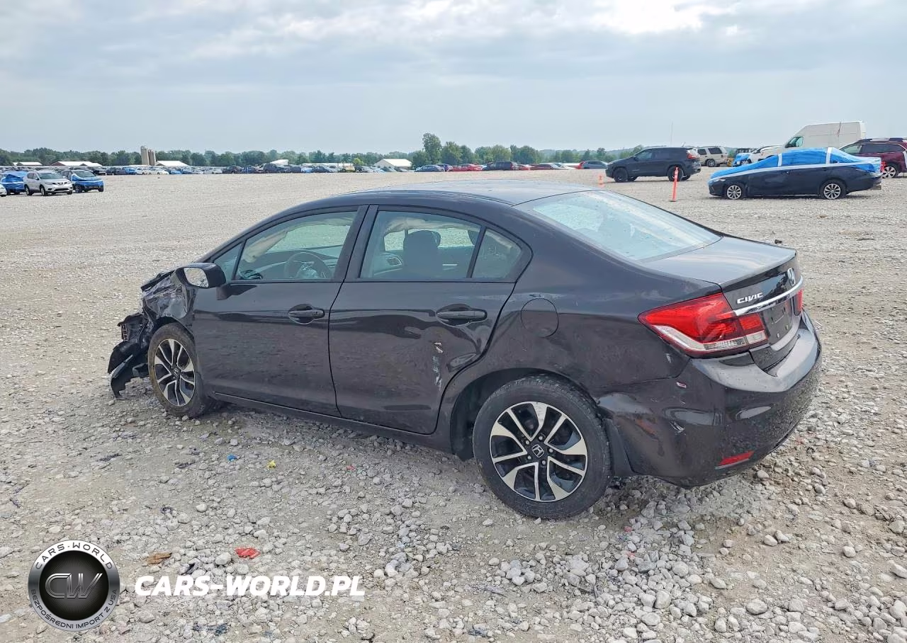 2014 Honda Civic Ex VIN:2HGFB2F86EH513125 - 2