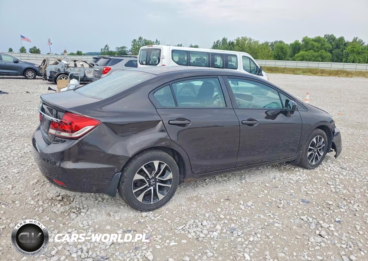 2014 Honda Civic Ex VIN:2HGFB2F86EH513125 - 3