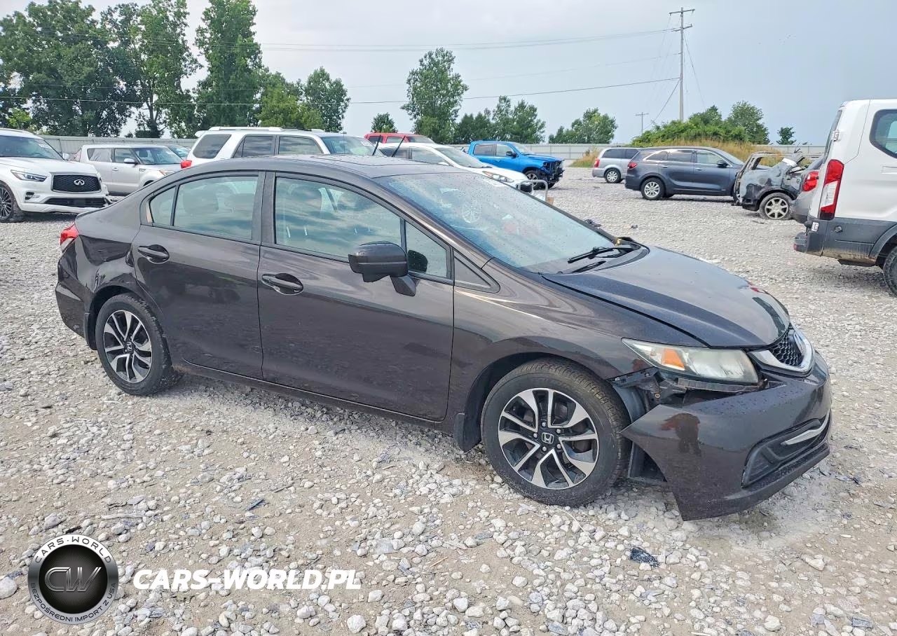 2014 Honda Civic Ex VIN:2HGFB2F86EH513125 - 4