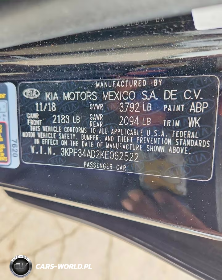 2019 Kia Forte S VIN:3KPF34AD2KE062522 - 13