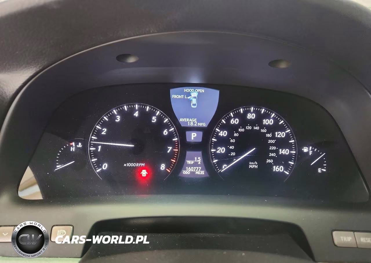 2012 Lexus Ls 460 VIN:JTHCL5EF6C5012691 - 9