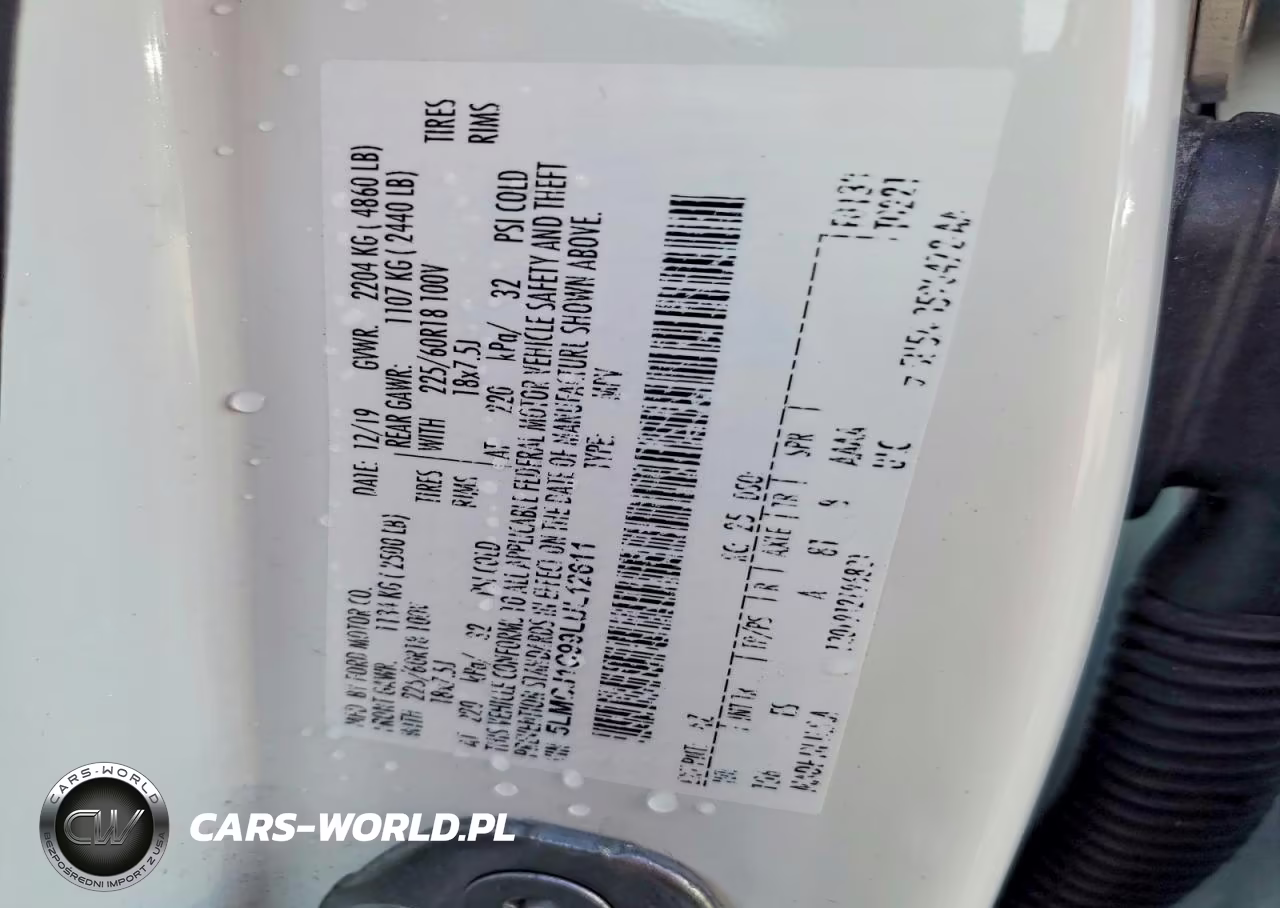 2020 Lincoln Corsair VIN:5LMCJ1C99LUL12611 - 13