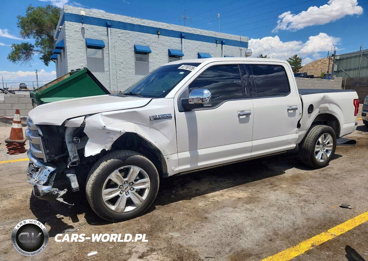 2017 Ford F150 Supercrew VIN:1FTEW1EG4HFA89614 - 1