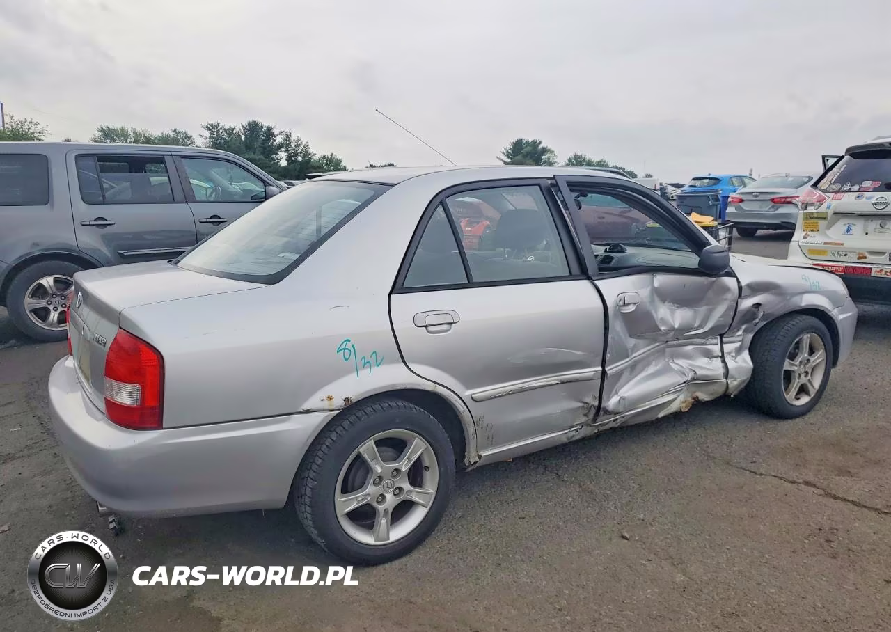 2003 Mazda Protege Dx VIN:JM1BJ225X30171692 - 3