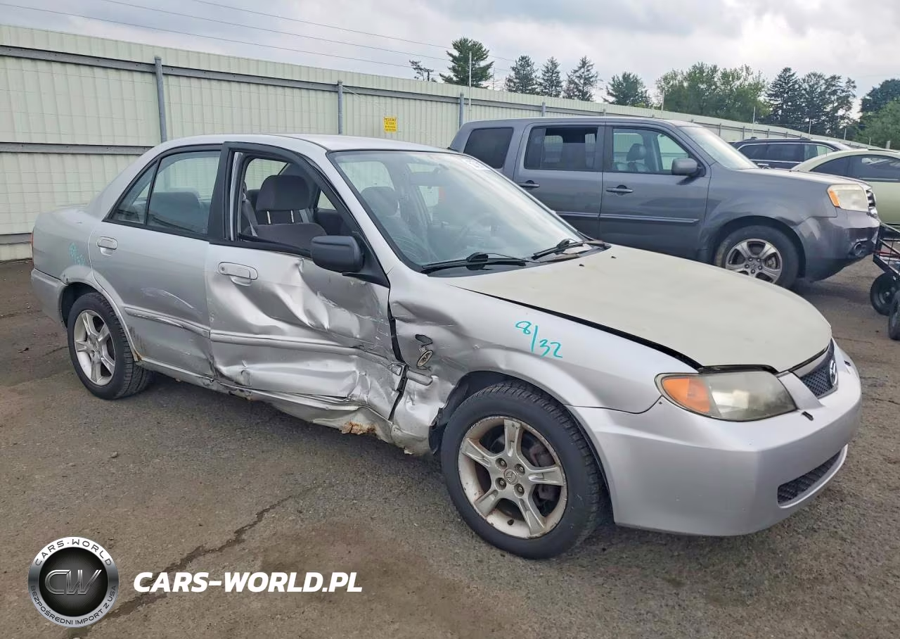 2003 Mazda Protege Dx VIN:JM1BJ225X30171692 - 4