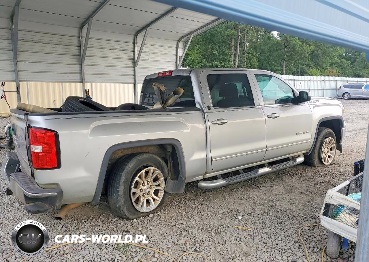 2014 GMC Sierra K1500 Sle VIN:3GTU2UEC4EG470606 - 3