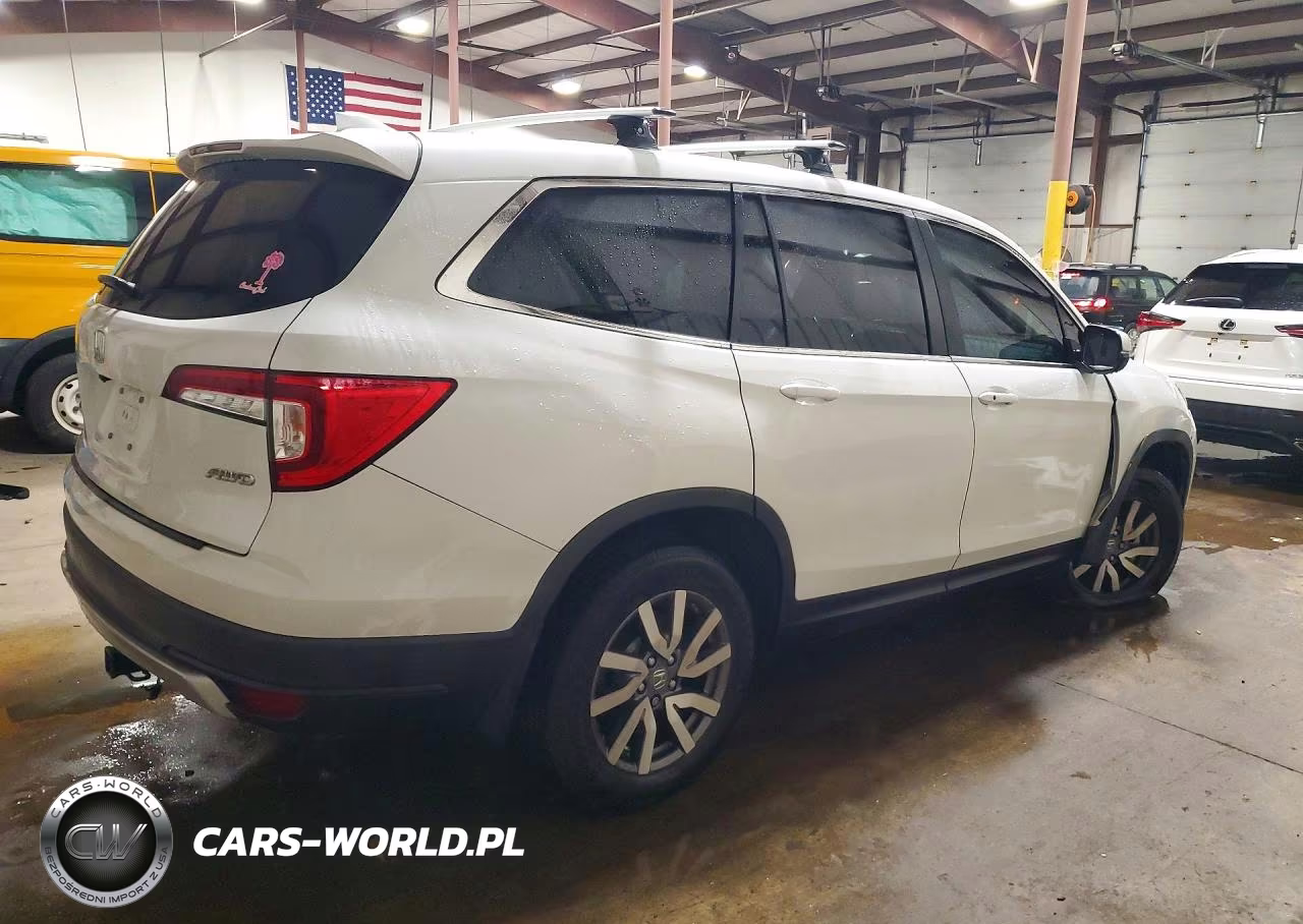 2021 Honda Pilot Exl VIN:5FNYF6H56MB084823 - 3