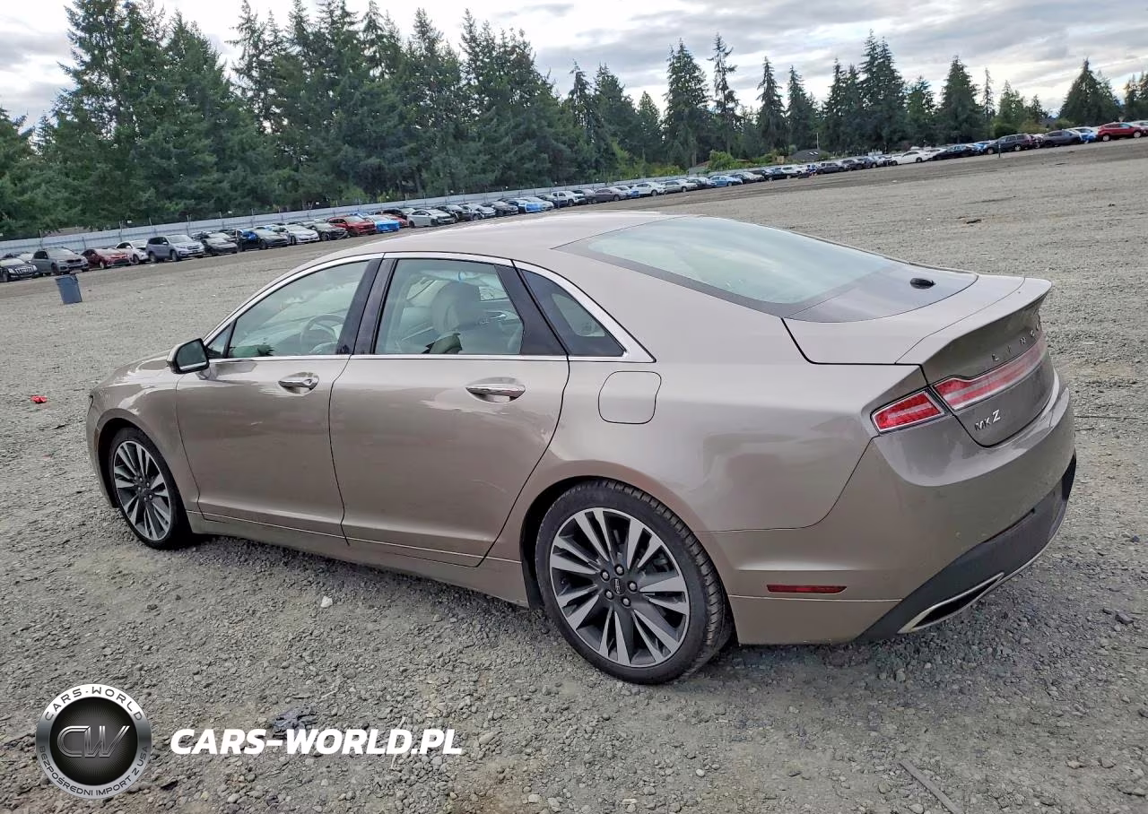 2018 Lincoln Mkz Hybrid Reserve VIN:3LN6L5MU1JR615858 - 2