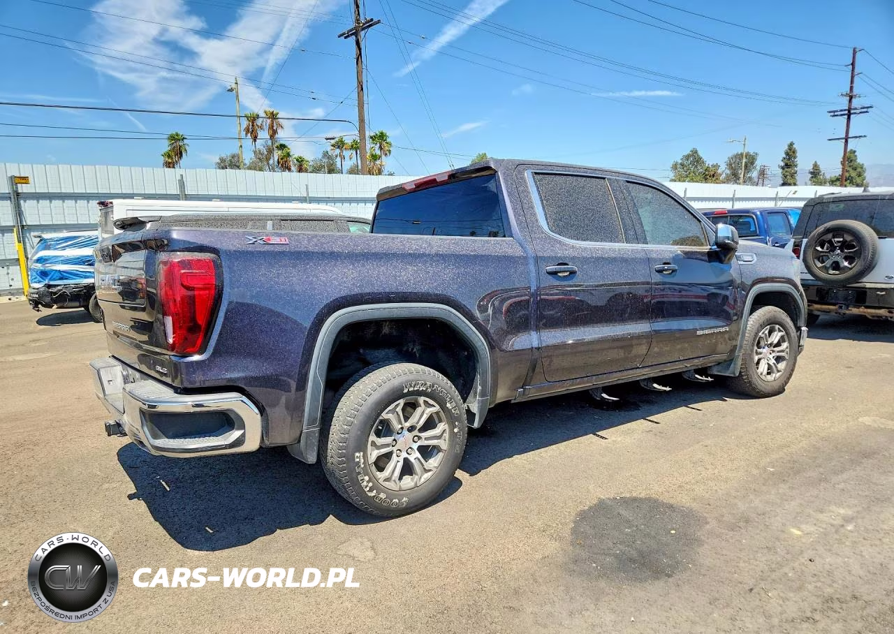 2022 GMC Sierra K1500 Sle VIN:3GTUUBET8NG567256 - 3