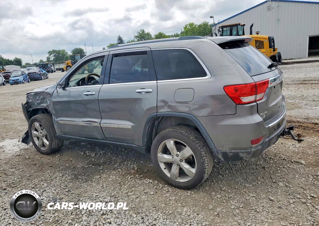 2012 Jeep Grand Cherokee Overland VIN:1C4RJFCG6CC238745 - 2