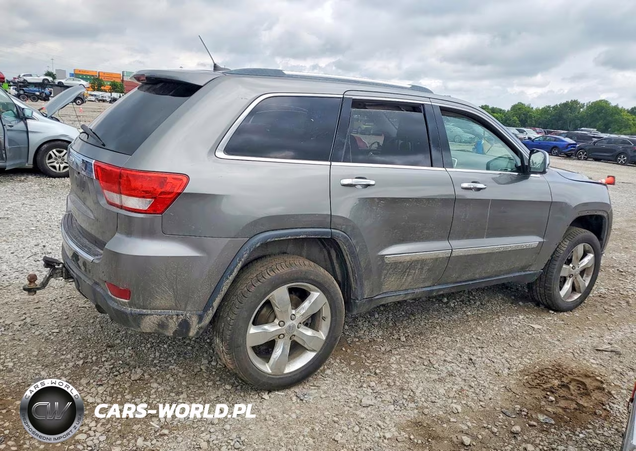 2012 Jeep Grand Cherokee Overland VIN:1C4RJFCG6CC238745 - 3