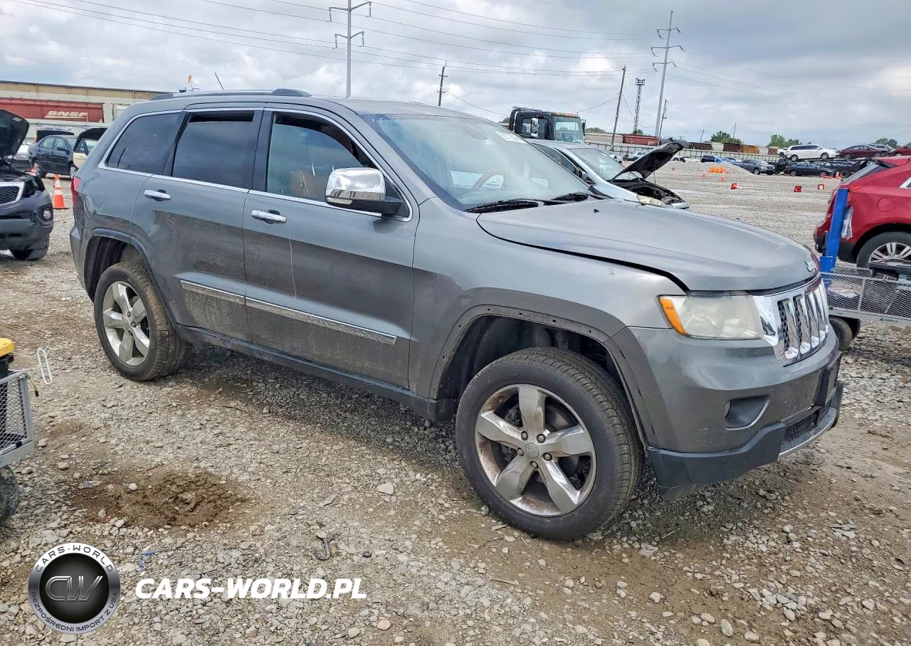 2012 Jeep Grand Cherokee Overland VIN:1C4RJFCG6CC238745 - 4