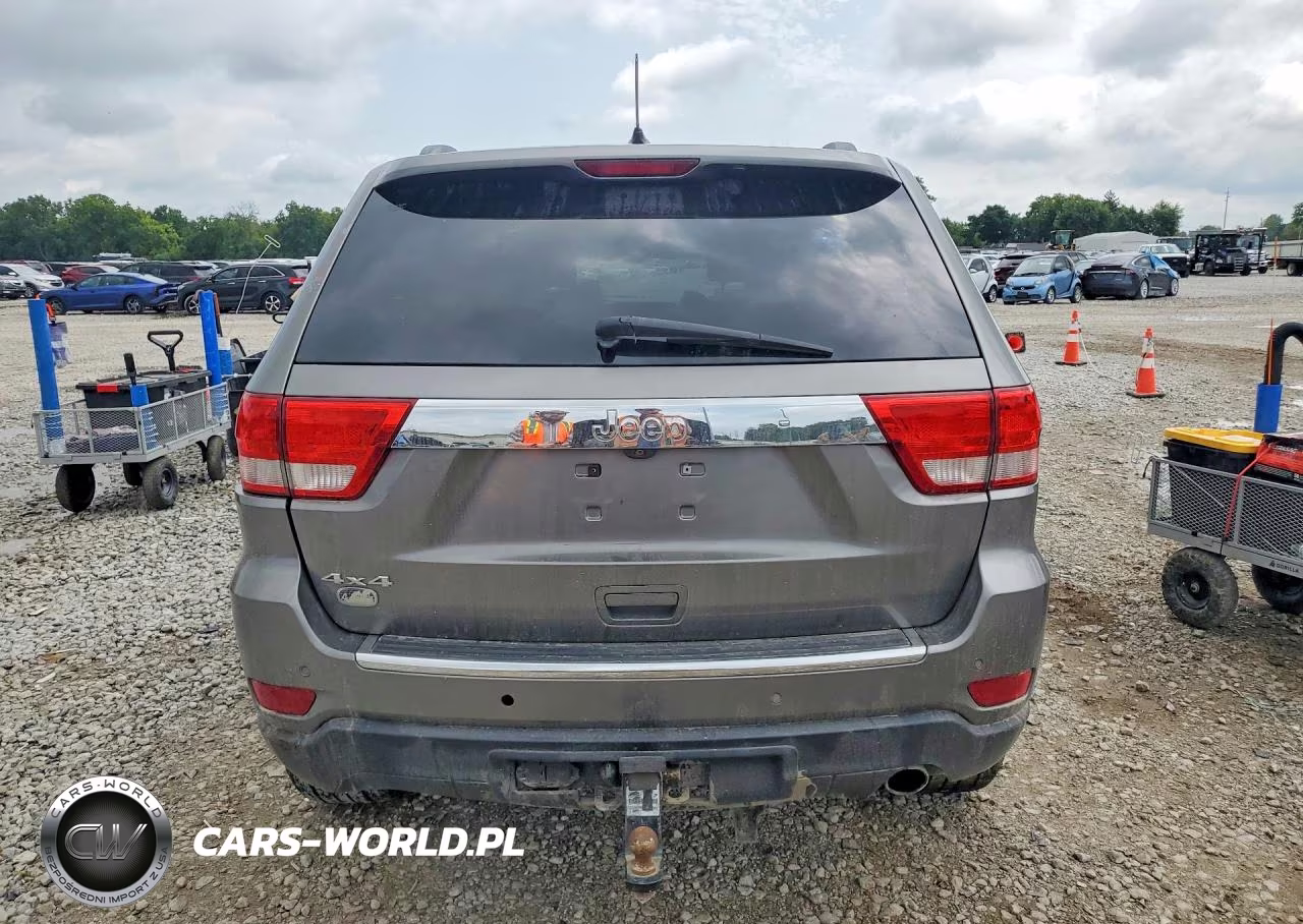 2012 Jeep Grand Cherokee Overland VIN:1C4RJFCG6CC238745 - 6