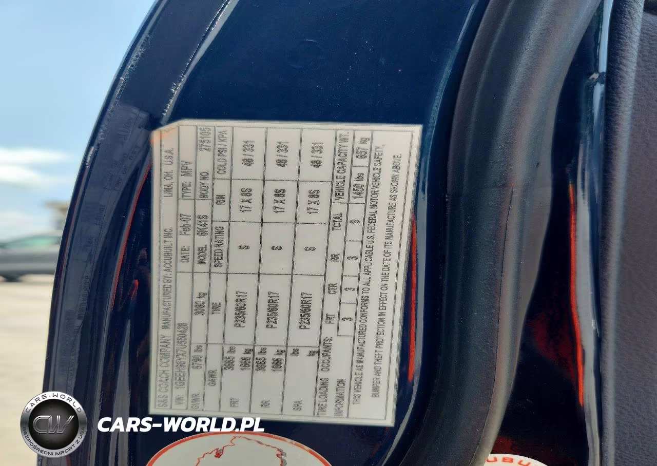 2007 Cadillac Professional Chassis VIN:1GEEH96YX7U550428 - 12