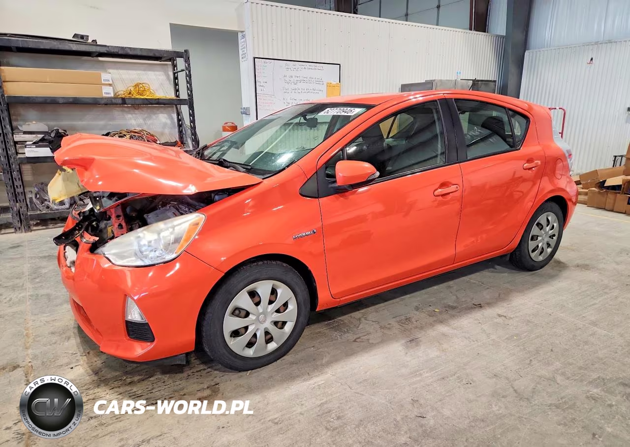 2012 Toyota Prius C Two VIN:JTDKDTB31C1009682 - 1