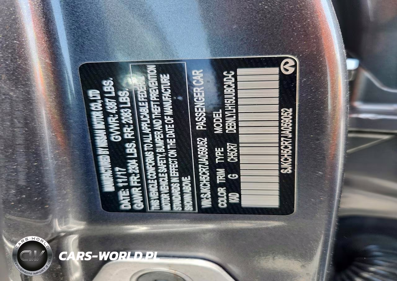 2018 Infiniti Qx30 Premium VIN:SJKCH5CR7JA059052 - 13