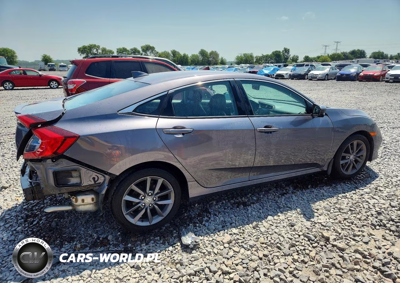 2021 Honda Civic Exl VIN:19XFC1F75ME013447 - 3