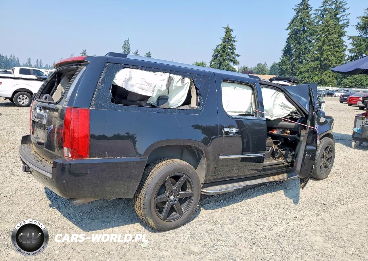 2014 Cadillac Escalade Esv Luxury VIN:1GYS4HEF6ER162799 - 3