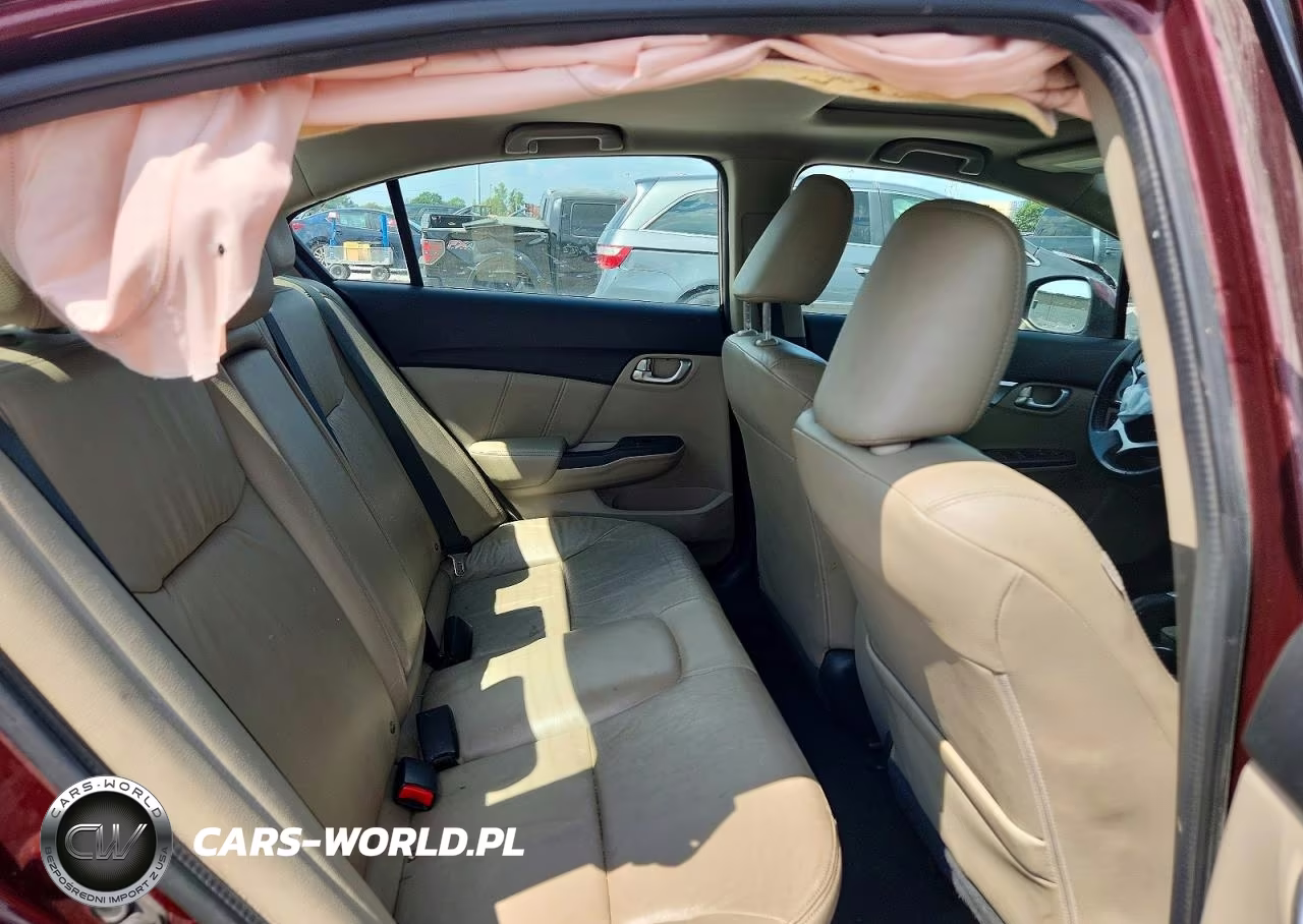 2013 Honda Civic Exl VIN:19XFB2F90DE008070 - 10