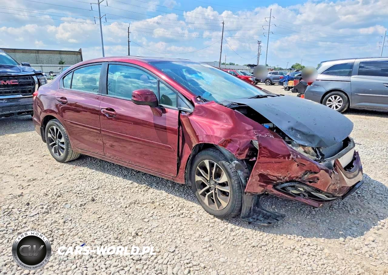 2013 Honda Civic Exl VIN:19XFB2F90DE008070 - 4