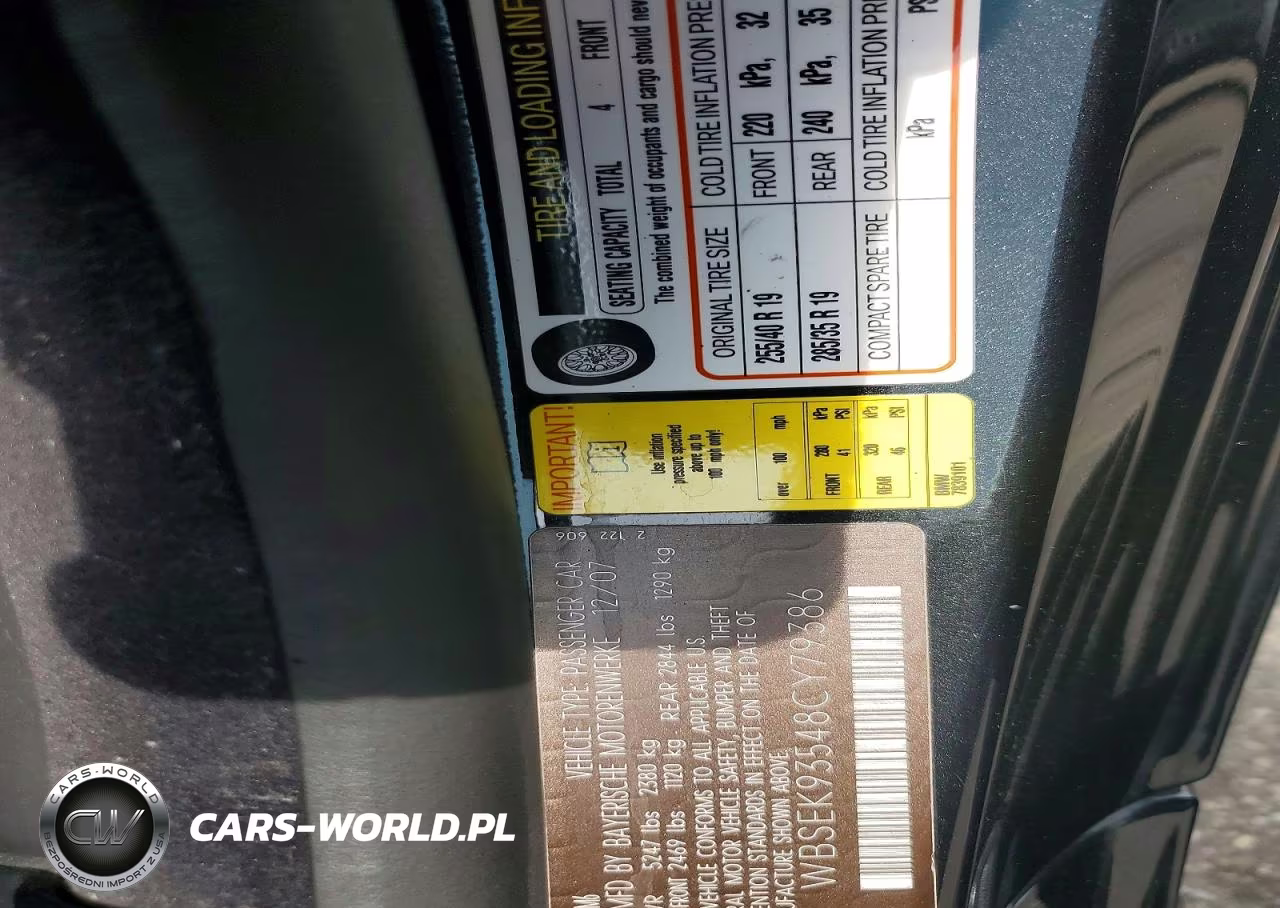 2008 BMW M6 VIN:WBSEK93548CY79386 - 12