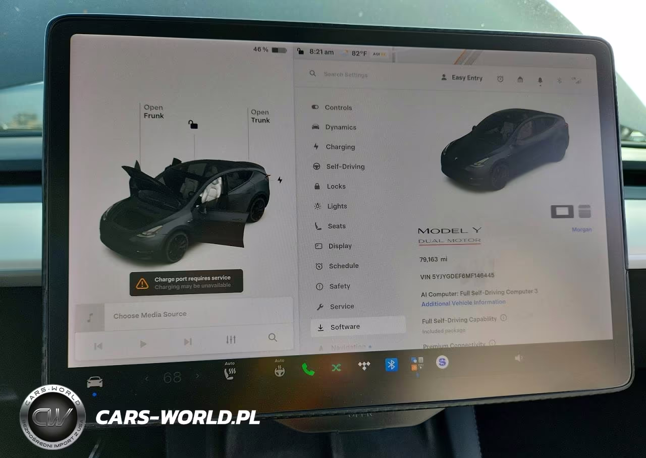 2021 Tesla Model Y VIN:5YJYGDEF6MF146445 - 9