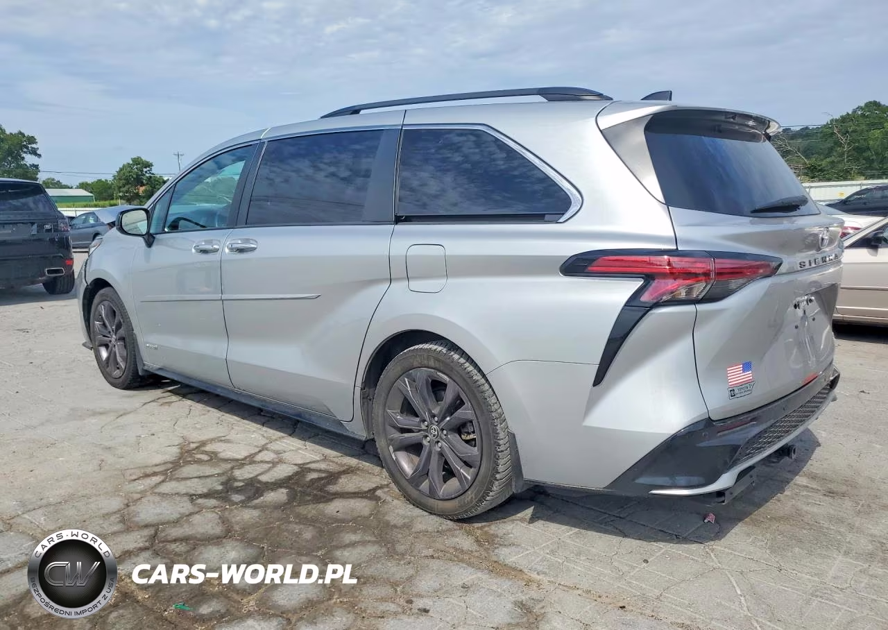 2021 Toyota Sienna Xse VIN:5TDDRKEC8MS059032 - 2