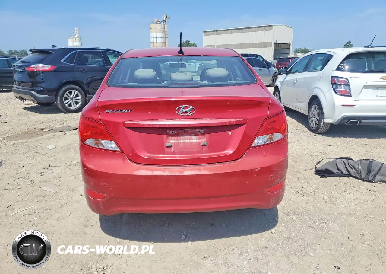 2016 Hyundai Accent Se VIN:KMHCT4AE2GU108284 - 6
