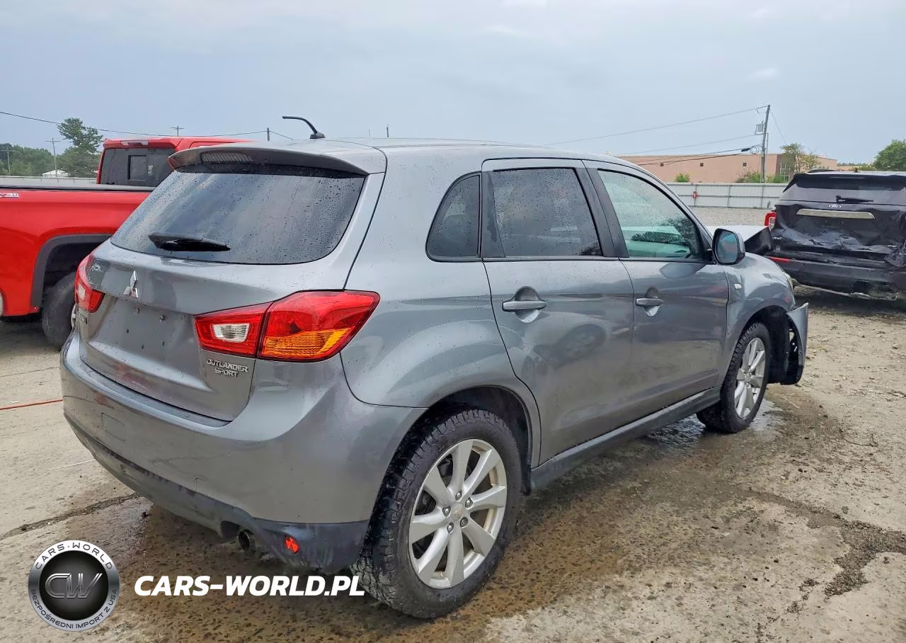 2013 Mitsubishi Outlander Sport Es VIN:4A4AP3AU5DE006042 - 3