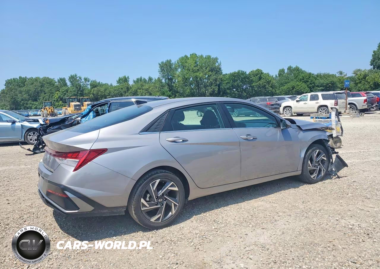2025 Hyundai Elantra Sel VIN:KMHLS4DG5SU973064 - 3