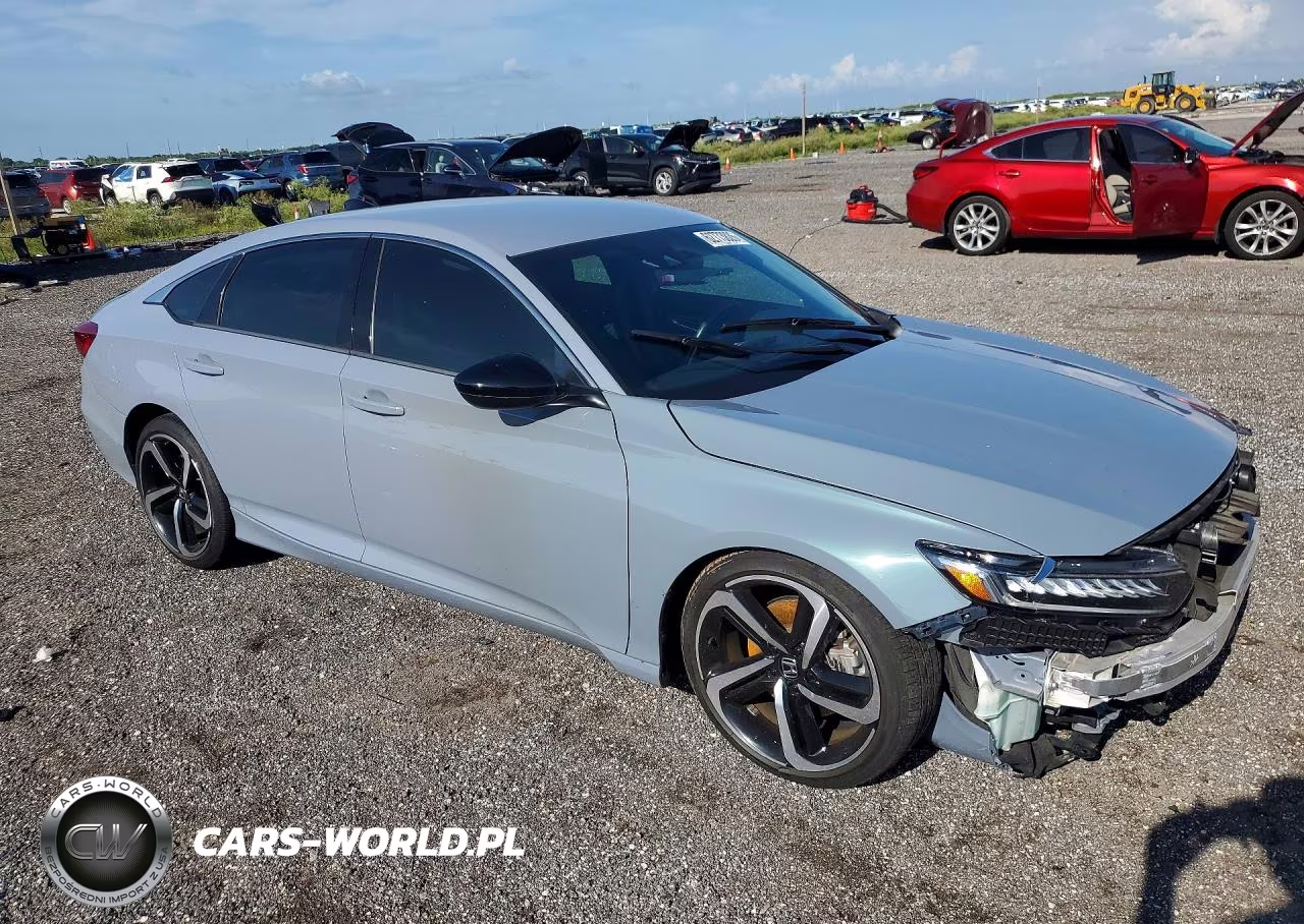 2022 Honda Accord Hybrid Sport VIN:1HGCV3F21NA010371 - 4