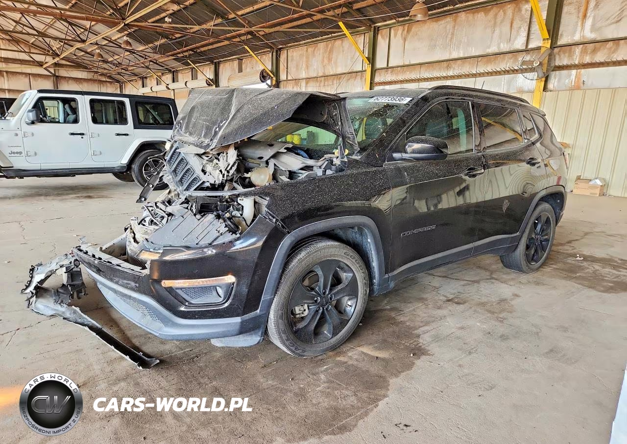 2021 Jeep Compass Latitude VIN:3C4NJCBB1MT538900 - 1