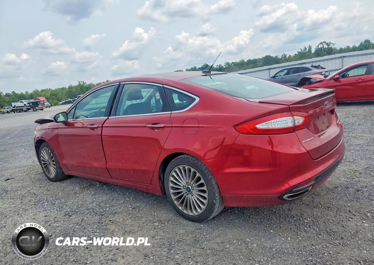 2016 Ford Fusion Titanium VIN:3FA6P0K9XGR400326 - 2