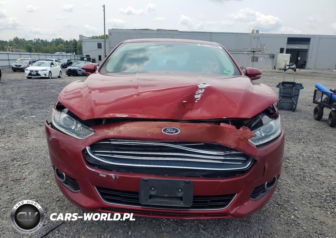 2016 Ford Fusion Titanium VIN:3FA6P0K9XGR400326 - 5