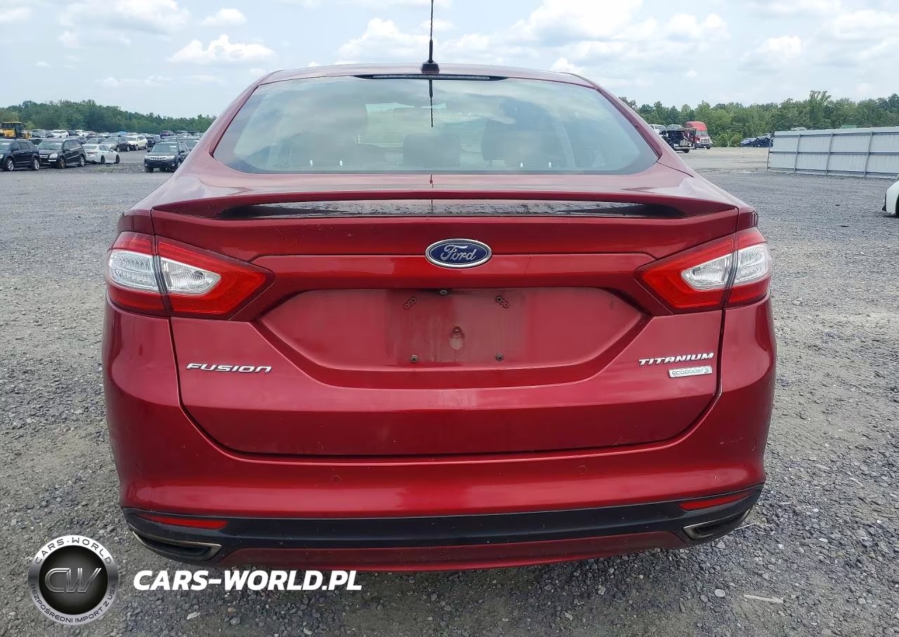 2016 Ford Fusion Titanium VIN:3FA6P0K9XGR400326 - 6