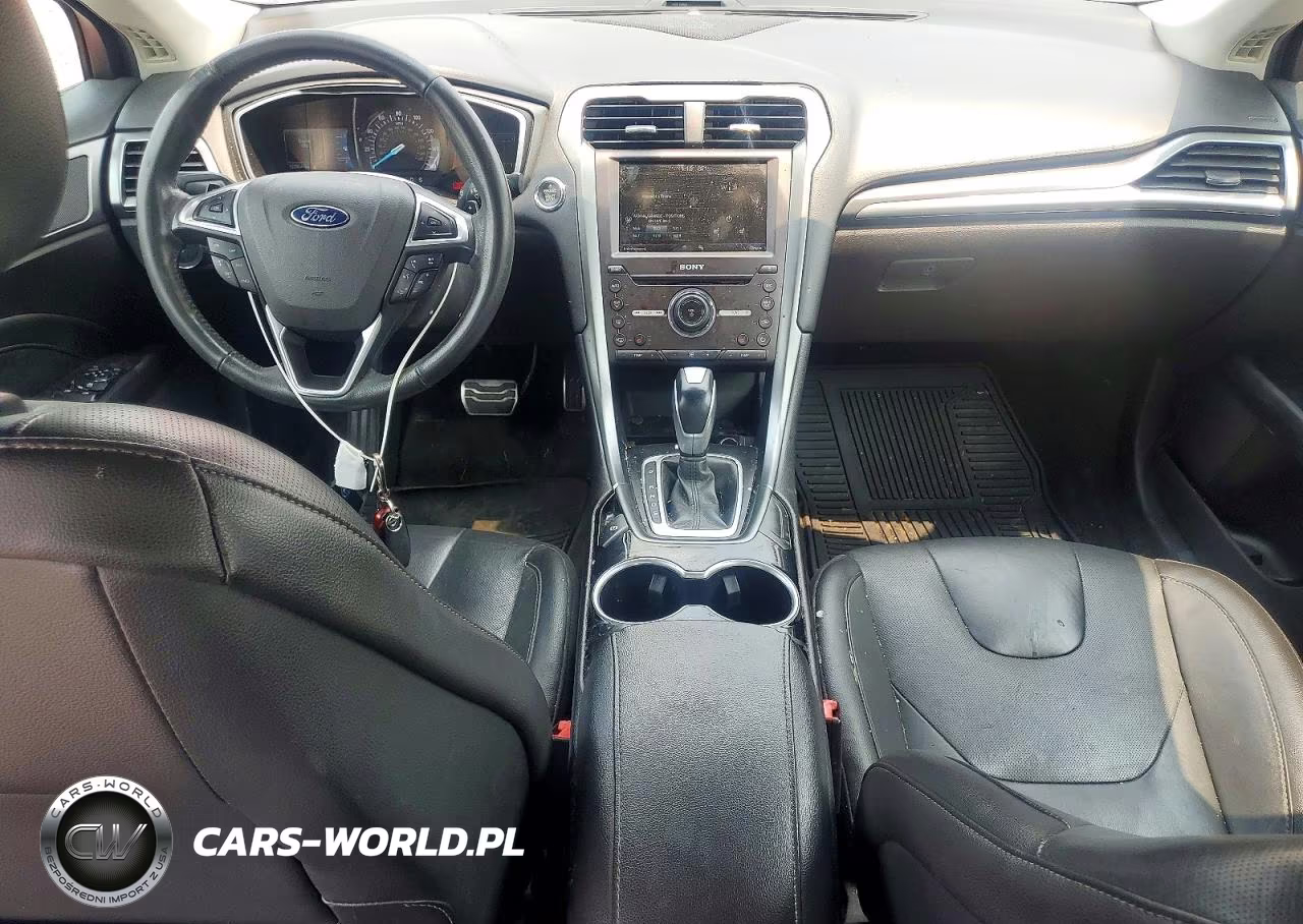 2016 Ford Fusion Titanium VIN:3FA6P0K9XGR400326 - 8