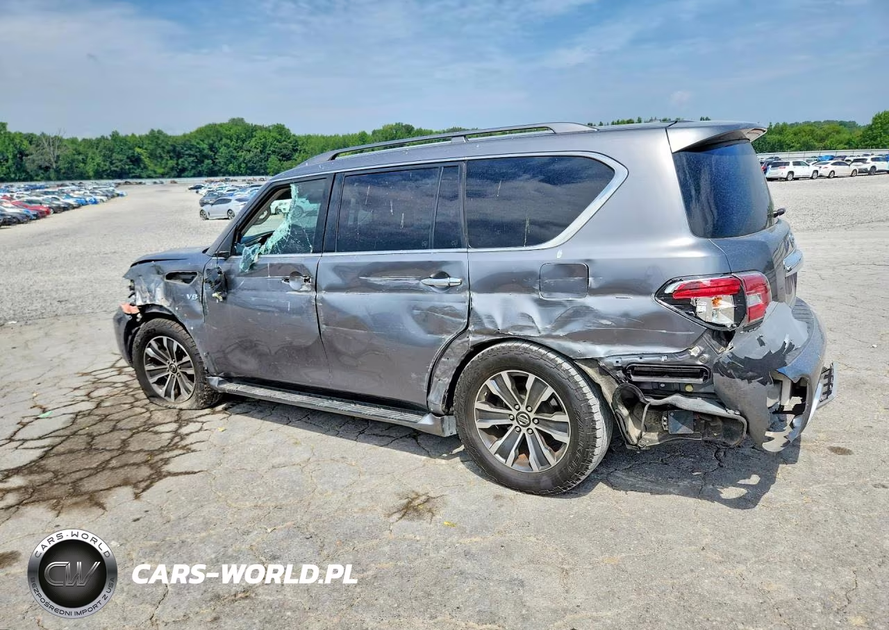 2018 Nissan Armada Sl VIN:JN8AY2ND7J9055180 - 2