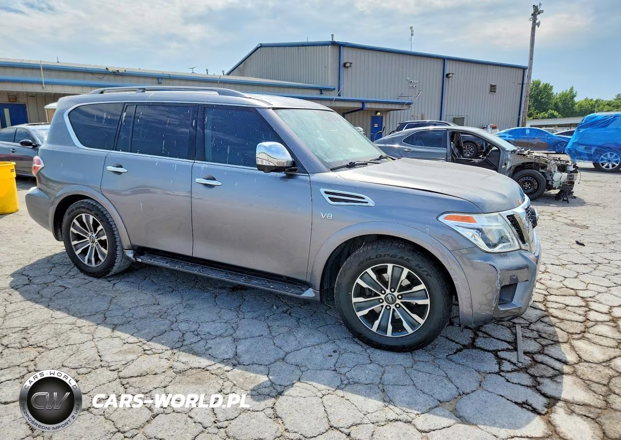 2018 Nissan Armada Sl VIN:JN8AY2ND7J9055180 - 4