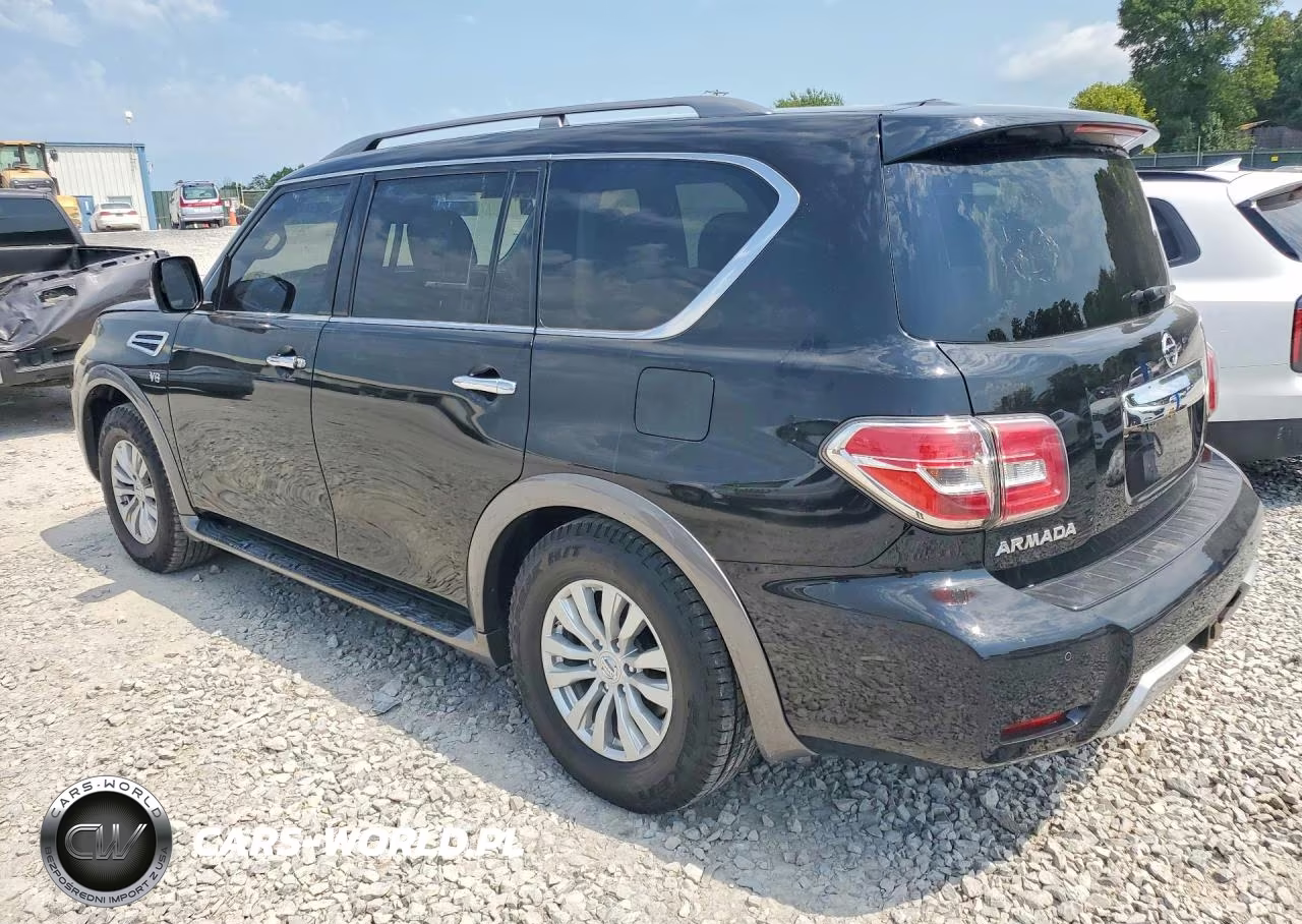 2017 Nissan Armada Sv VIN:JN8AY2NC4H9506969 - 2