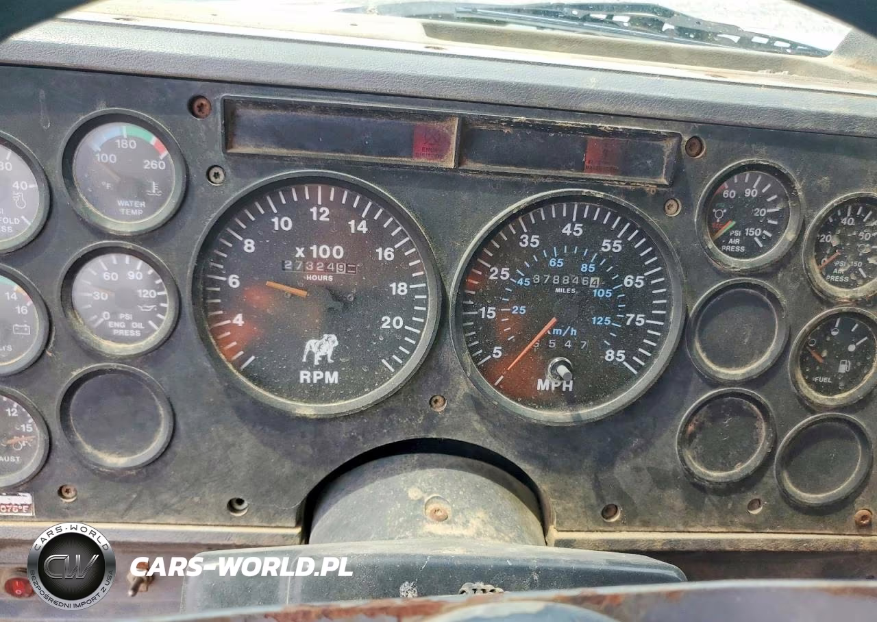 1995 Mack Ch613 Dump Truck VIN:1M1AA13YXSW044161 - 9